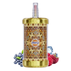 Blue Razz Ice: MFU SHISHA X3 – VAPE HOOKAH DE 150,000 CALADAS