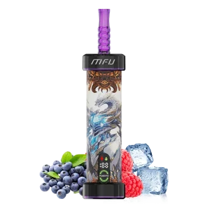 Blue Razz Ice: MFU SHISHA X1 – VAPE HOOKAH DE 40,000 CALADAS
