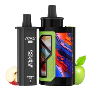 Double Apple: MFU VAPE SHISHA X5 – KIT DE VAPEO DE 70,000 CALADAS