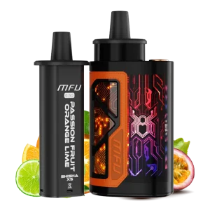 Passion Fruit Orange Lime: MFU SHISHA X5 – KIT DE VAPEO DE 70,000 CALADAS