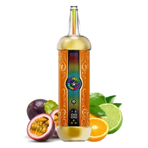 Passion Fruit Orange Lime Flavors: MFU SHISHA X4 – VAPE HOOKAH DE 80,000 CALADAS