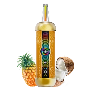 Pineapple Coconut Flavors: MFU SHISHA X4 – VAPE HOOKAH DE 80,000 CALADAS