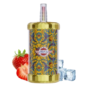 Strawberry Ice: MFU SHISHA X3 – VAPE HOOKAH DE 150,000 CALADAS