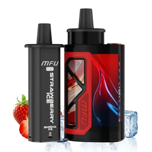 Strawberry Ice: MFU VAPE SHISHA X5 – KIT DE VAPEO DE 70,000 CALADAS